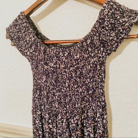 Floral Maxi Slit Dress - Picture 2 of 2